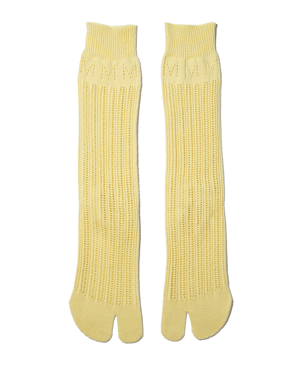 Wholegarment cotton linen tabi socks | MARCOMONDE（マルコモンド