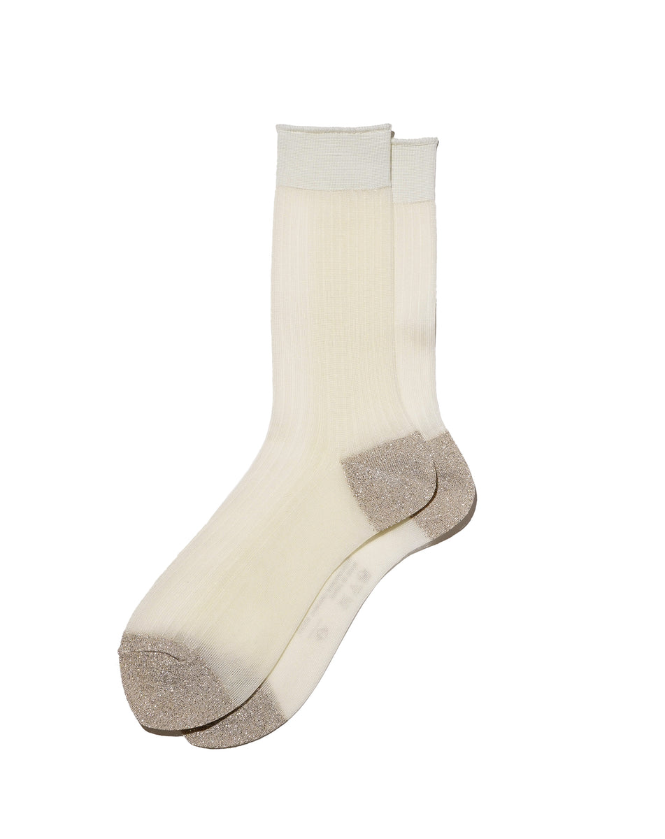 wide rib bicolor socks 22 | MARCOMONDE（マルコモンド）公式