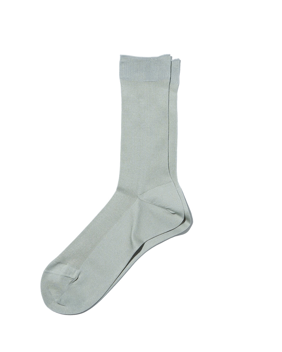 fine gauge cotton ribbed socks 23 | MARCOMONDE（マルコモンド
