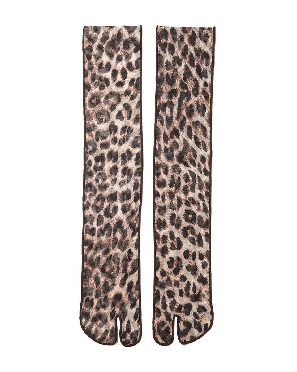 tulle tabi socks(Leopard) | MARCOMONDE（マルコモンド）公式通販