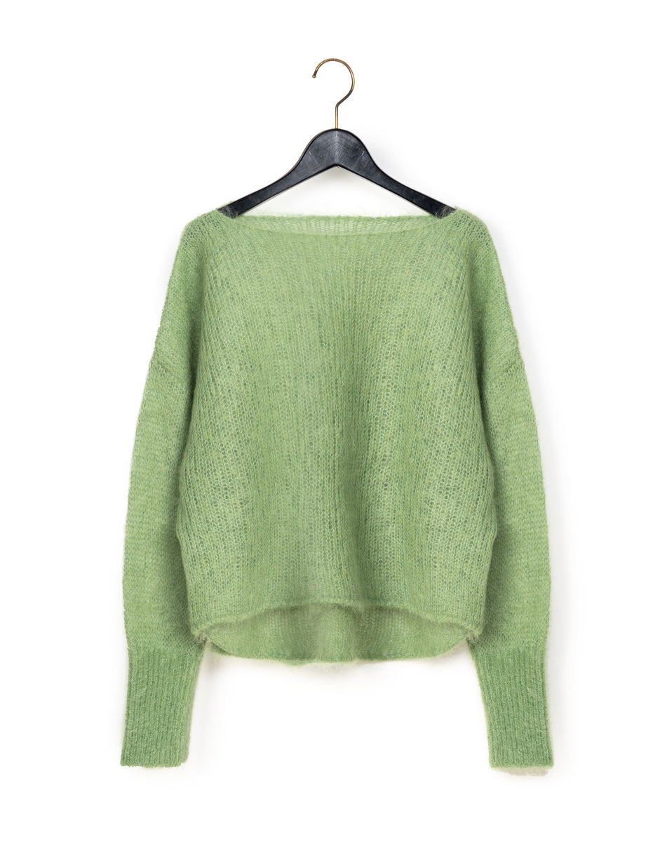 kid mohair pullover | WANDERUNG（ワンデルング）公式通販