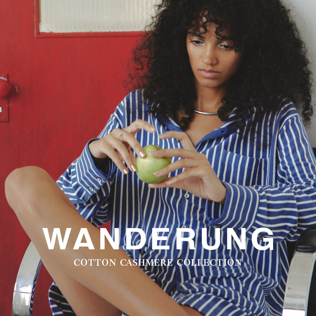 WANDERUNG 24SS cotton cashimere collection