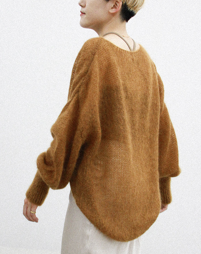 kid mohair pullover | WANDERUNG（ワンデルング）公式通販 – THINGS