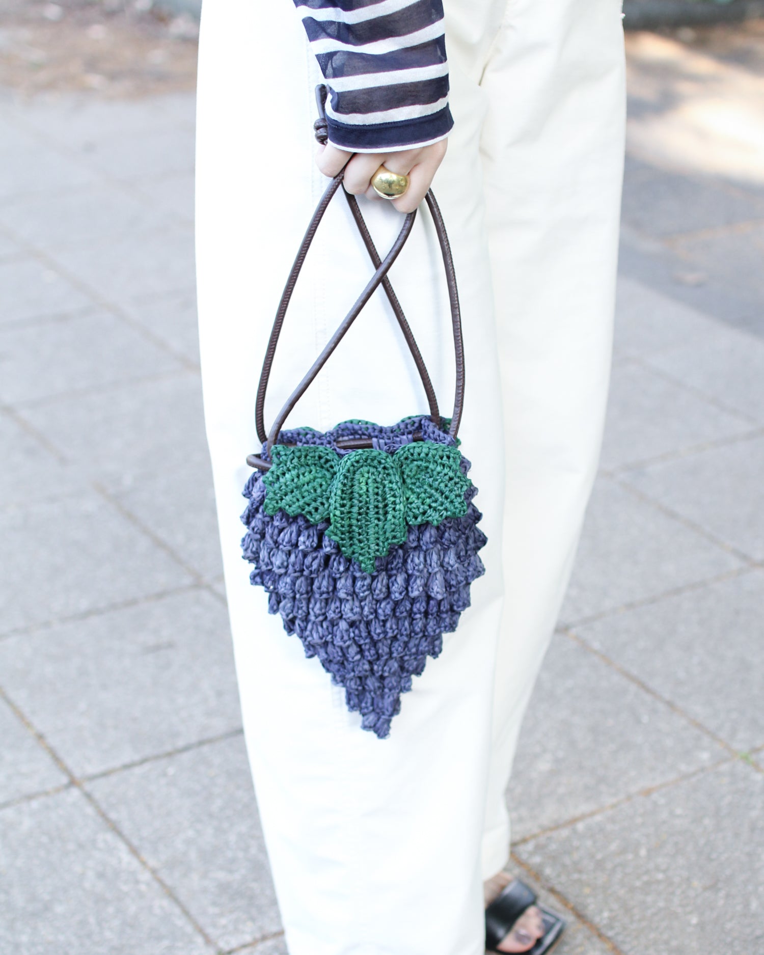 VARNY×MARCOMONDE BUAH BAG Grape VARNY×MARCOMONDE] BUAH 
